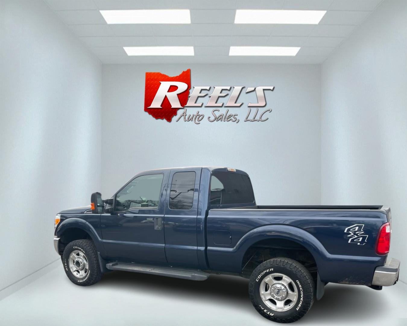 2015 Blue /Gray Ford F-350 SD XLT SuperCab Long Bed 4WD (1FT8X3B68FE) with an 6.2L V8 OHV 16V engine, 6-Speed Automatic transmission, located at 11115 Chardon Rd. , Chardon, OH, 44024, (440) 214-9705, 41.580246, -81.241943 - Photo#12